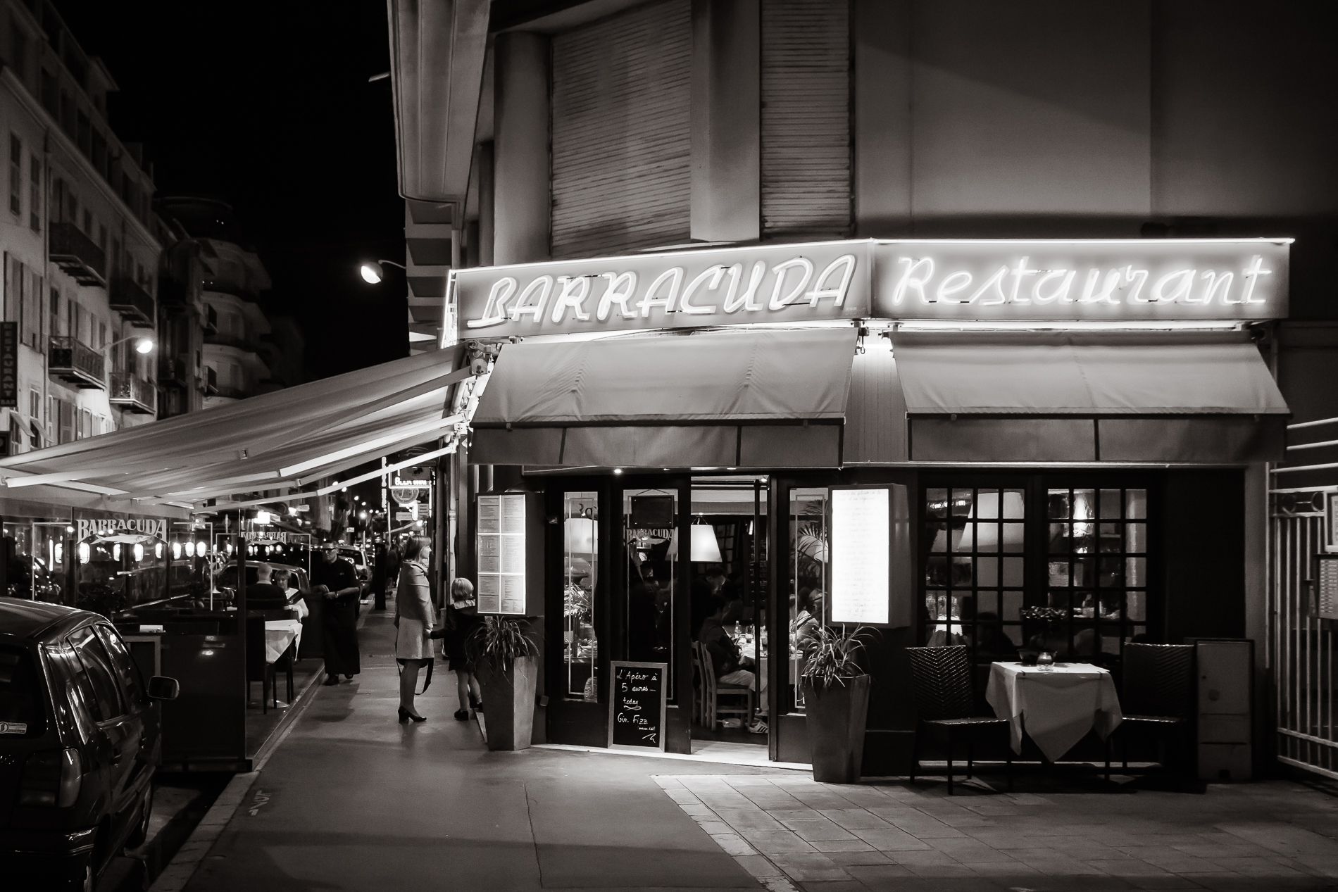 Nizza at Night - Das Restaurant